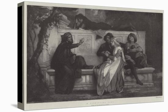 A Florentine Poet-Alexandre Cabanel-Premier Image Canvas