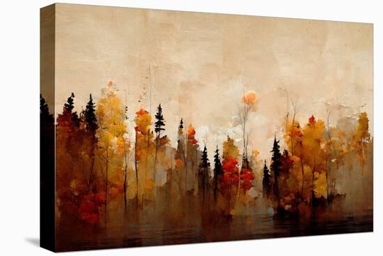 A Forest in Autumn-Treechild-Premier Image Canvas