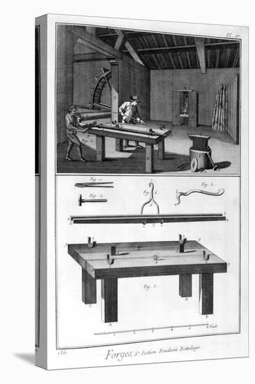 A Forge, Splitting Mill Trussing, 1751-1777-Denis Diderot-Premier Image Canvas