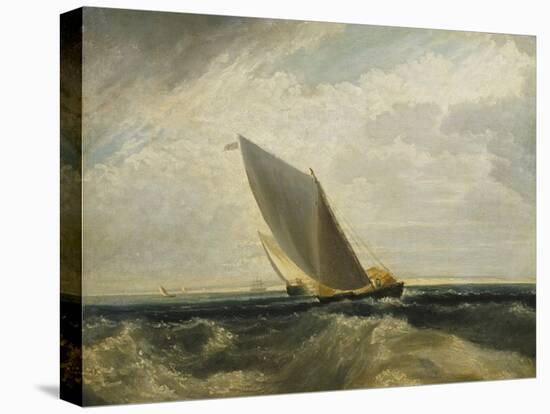 A Fresh Breeze (After Sheerness and the Isle of Sheppey)-J. M. W. Turner-Premier Image Canvas