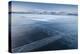 A Frozen Lake, So Clear its Possible to See Through the Ice, Near Absiko, Sweden-David Clapp-Premier Image Canvas