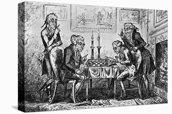 A Game of Chess-George Cruikshank-Premier Image Canvas