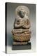 A Gandhara Grey Schist Figure of Buddha, 2nd Century-null-Premier Image Canvas