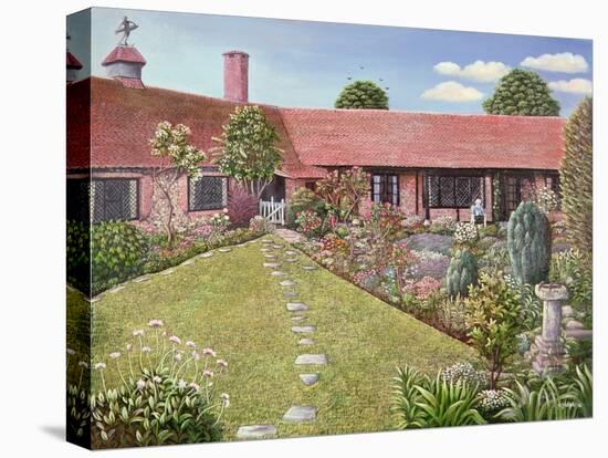 A Garden at Worthing, Sussex, 1983-Liz Wright-Premier Image Canvas