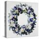 A Garland of Pansies-Antoine Pascal-Premier Image Canvas