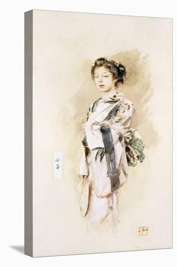 A Geisha, or Tamako, 1893-Robert Frederick Blum-Premier Image Canvas