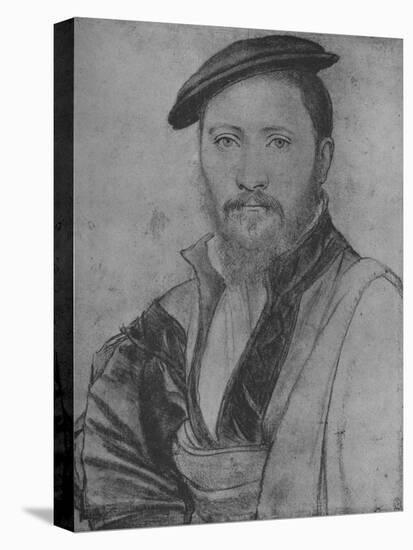 'A Gentleman: Unknown', 1535 (1945)-Hans Holbein the Younger-Premier Image Canvas