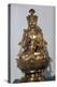 A gilt-bronze statuette of a Bodhisattva on a lotus leaf, 10th century-Unknown-Premier Image Canvas