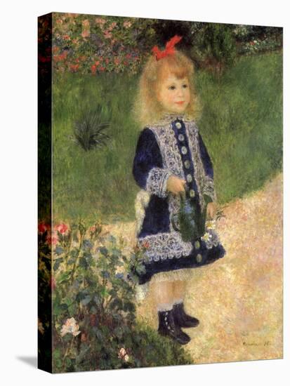 A Girl with a Watering Can, 1876-Pierre-Auguste Renoir-Premier Image Canvas