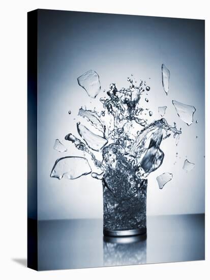 A Glass of Water Shattering-Antonios Mitsopoulus-Premier Image Canvas