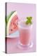 A Glass of Watermelon Smoothie-Flávio Coelho-Premier Image Canvas