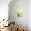 A Glass of White Wine and Wine Bottles in Background-Ulrike Koeb-Premier Image Canvas displayed on a wall