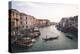 A Gondola Crossing the Grand Canal, Venice, UNESCO World Heritage Site, Veneto, Italy, Europe-Amanda Hall-Premier Image Canvas