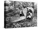 A Gondola, Part of the Wreckage of a German Zeppelin-null-Premier Image Canvas