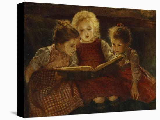 A Good Book-Walter Firle-Premier Image Canvas