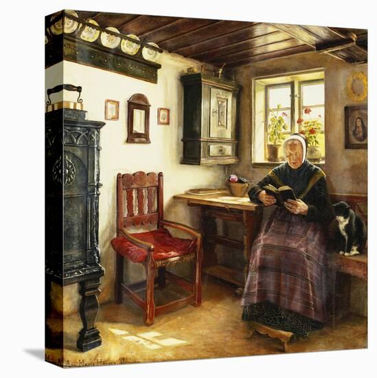 A Good Book-Anne Marie Hansen-Premier Image Canvas