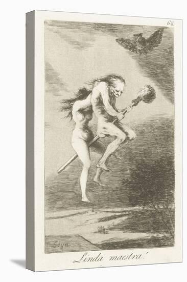 A Good Mistress, by Francisco Goya,-Francisco Goya-Stretched Canvas