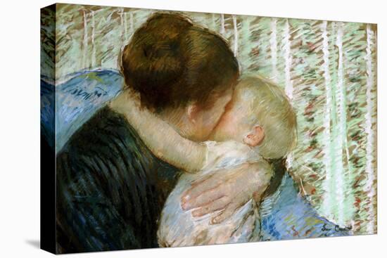A Goodnight Hug-Mary Cassatt-Premier Image Canvas
