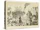 A Great Battle in 1815. Napoleonic Wars-Jacques de Breville-Premier Image Canvas