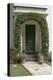 A Green Front Door of a Residential House-Natalie Tepper-Stretched Canvas
