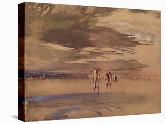 'A Grey Morning Near Venice', 19th century-John Ruskin-Premier Image Canvas