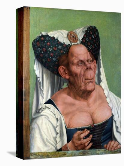 A Grotesque Old Woman-Quentin Massys-Premier Image Canvas