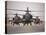 A Group of AH-64D Apache Helicopters On the Runway at COB Speicher-Stocktrek Images-Premier Image Canvas