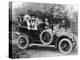 A Group of Men and Women Taking an Outing in a 1907 Mercedes, 1908-null-Premier Image Canvas
