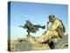 A Gunner Sits Atop a British Army WMIK Land Rover-Stocktrek Images-Premier Image Canvas