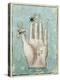 A Hand with Alchemical Symbols Against the Fingers, First Half of the 17th Century-null-Premier Image Canvas