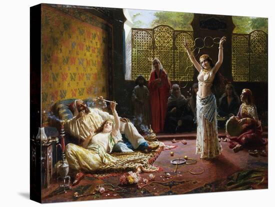 A Harem Scene-Giacomo Mantegazza-Premier Image Canvas