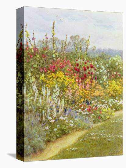 A Herbaceous Border-Helen Allingham-Premier Image Canvas