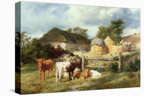 A Highland Croft, 1873-Peter Graham-Premier Image Canvas