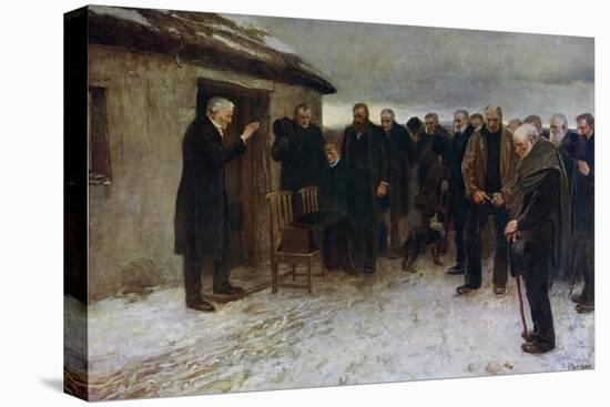 A Highland Funeral, 1882-James Guthrie-Premier Image Canvas