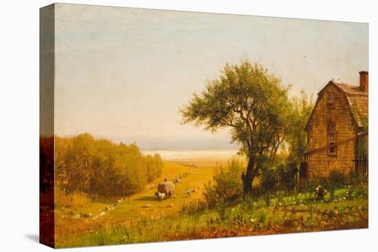 A Home by the Seaside, c.1872-Thomas Worthington Whittredge-Premier Image Canvas