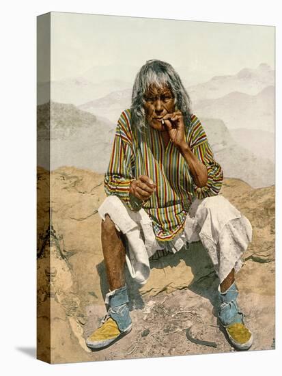 A Hopi Indian, 1900-American School-Premier Image Canvas