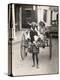 A Horned Rickshaw Man in Bulawayo, Southern Rhodesia (Now Zimbabwe)-null-Premier Image Canvas