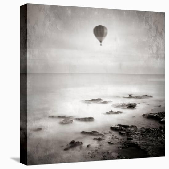 A Hot Air Balloon Floating Above the Sea-Trigger Image-Premier Image Canvas