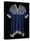 A Hunkpapa Sioux Girl's Dress of Blue Wool Cloth Trimed with Cowrie-null-Premier Image Canvas