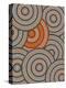 A Illustration Based On Aboriginal Style Of Dot Painting Depicting Circle Background-deboracilli-Stretched Canvas