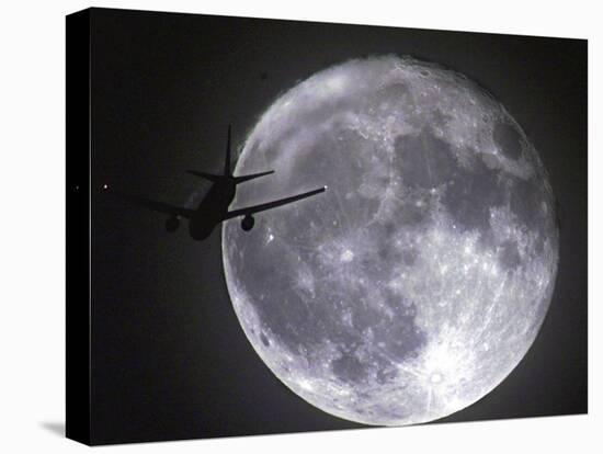 A Jet Aeroplane That Has Just Taken off from London's Heathrow Airport-null-Premier Image Canvas