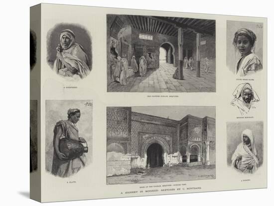 A Journey in Morocco-Charles Auguste Loye-Premier Image Canvas