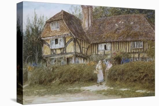 A Kentish Cottage-Helen Allingham-Premier Image Canvas