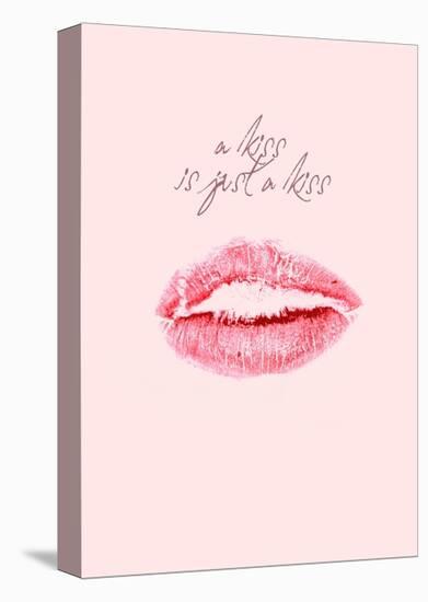 A Kiss Is Just a Kiss-Design Fabrikken-Stretched Canvas