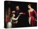 A Lady and Gentleman with their Daughter-Paris Bordone-Premier Image Canvas