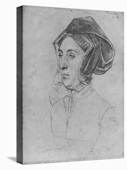 'A Lady: Unknown', c1532-1543 (1945)-Hans Holbein the Younger-Premier Image Canvas