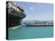 A Landing Craft Utility Approaches the Well Deck of USS Essex-Stocktrek Images-Premier Image Canvas