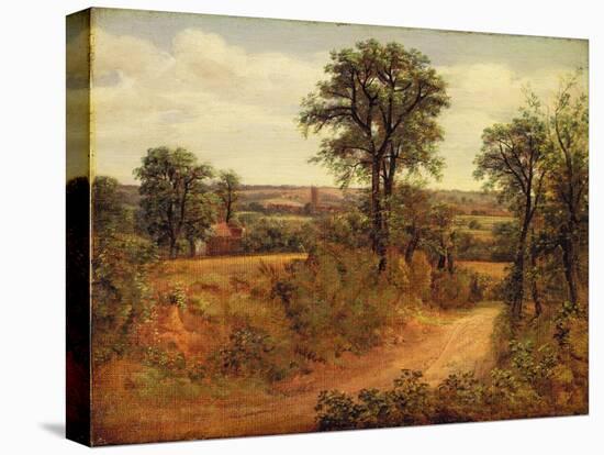 A Lane Near Dedham, c.1802-John Constable-Premier Image Canvas