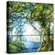 A Leaded Glass Landscape Window, 1916-Tiffany Studios-Premier Image Canvas