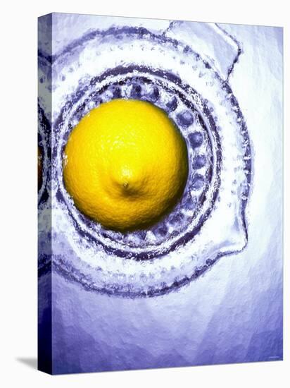 A Lemon Half on a Juicer-Wolfgang Usbeck-Premier Image Canvas